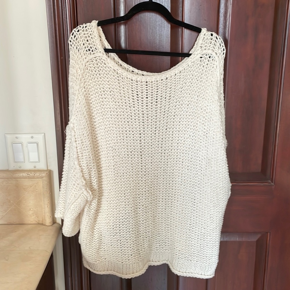 White Knit Sweater
